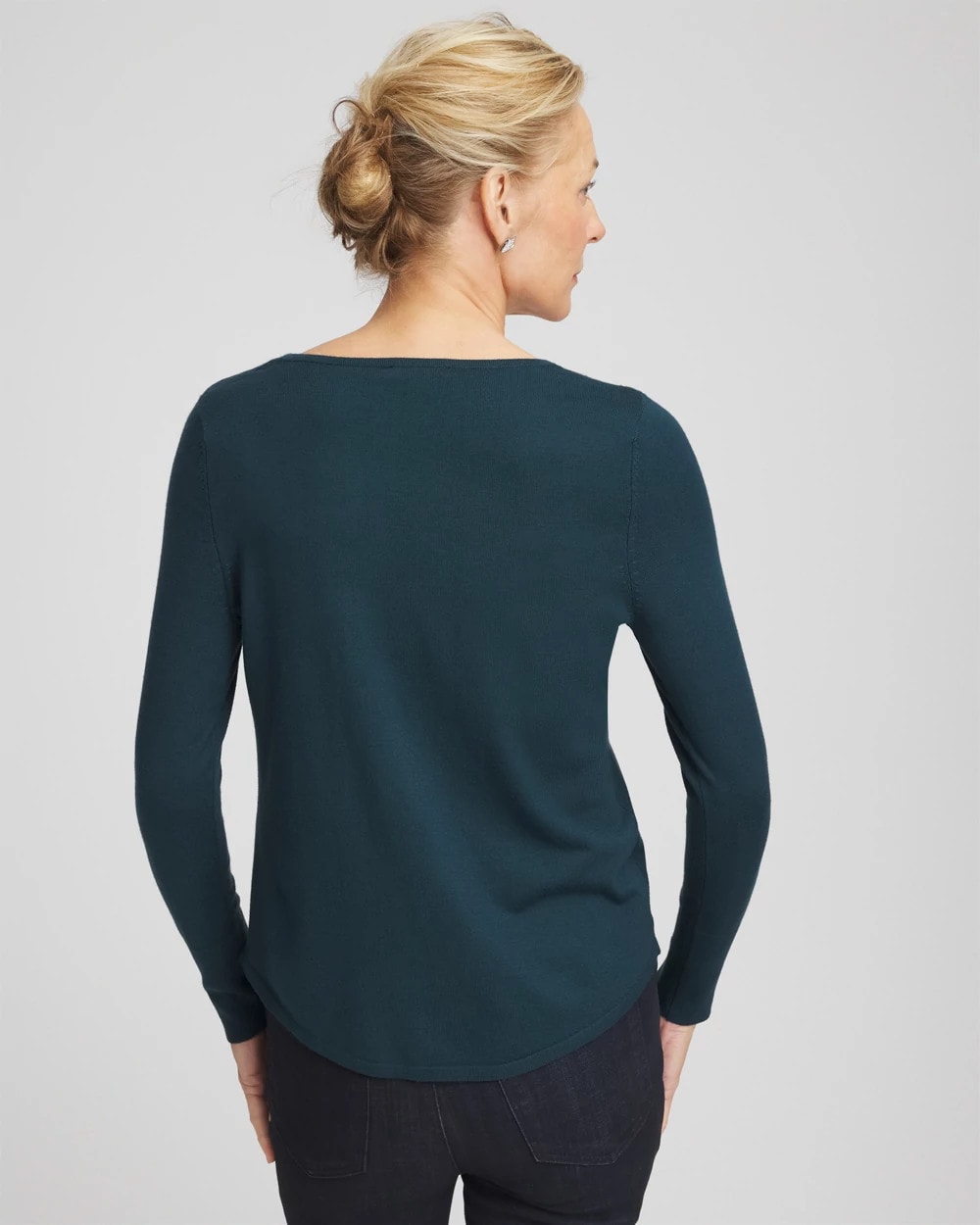 Ella V-Neck Pullover Sweater - Chico's