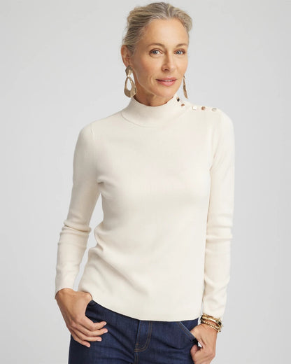 Ella Mockneck Sweater - Chico's