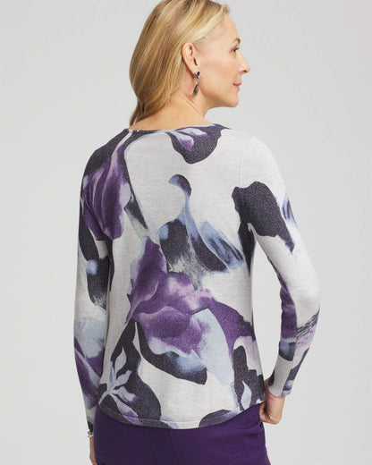 Ella V-Neck Pullover Sweater - Chico's