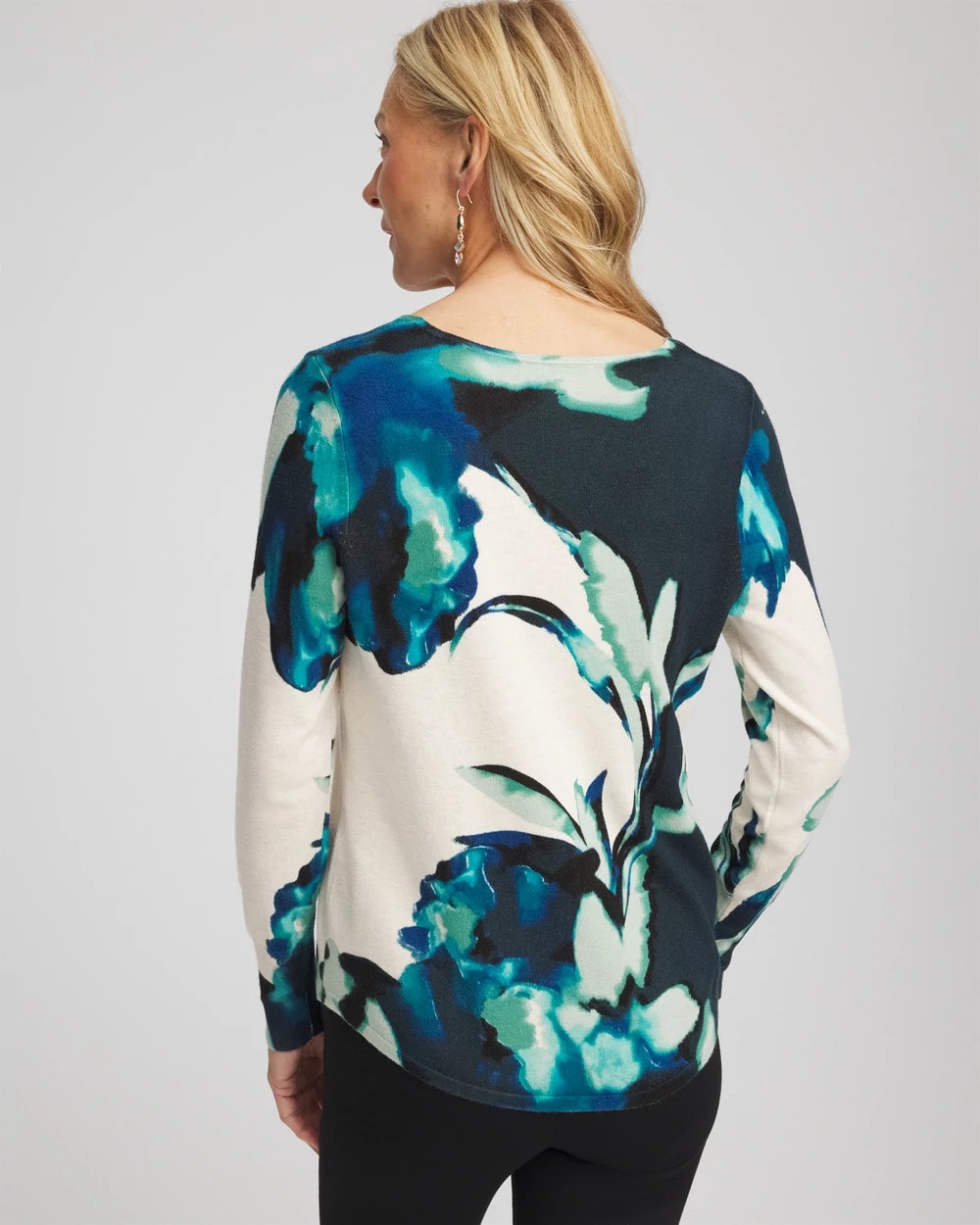 Ella Glacier V-Neck Pullover - Chico's