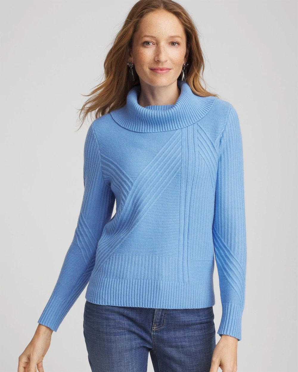 Ribbed Cowlneck Sweater - Chico's