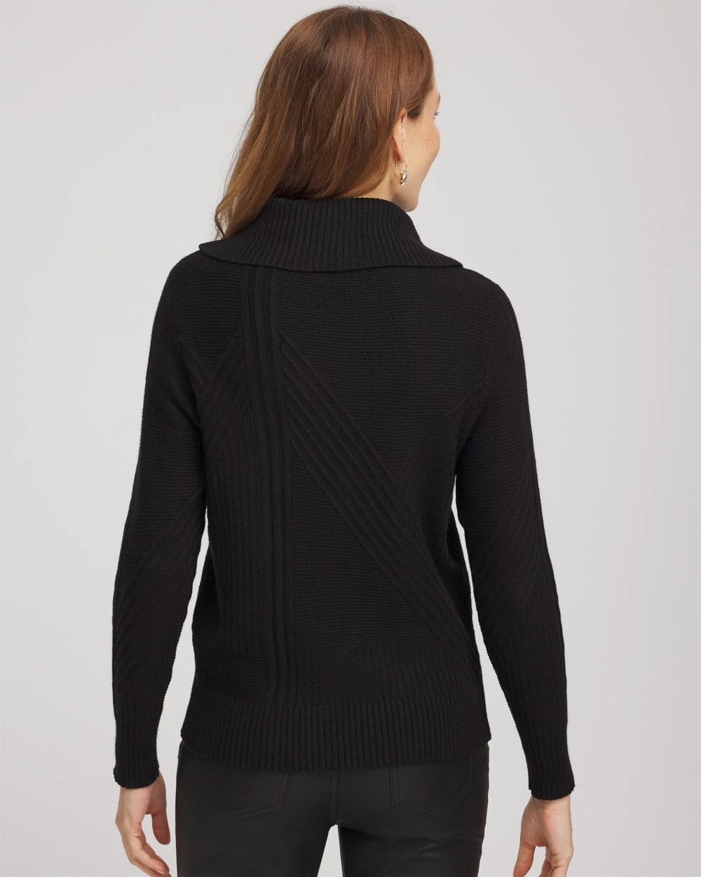 Ribbed Cowlneck Sweater - Chico's