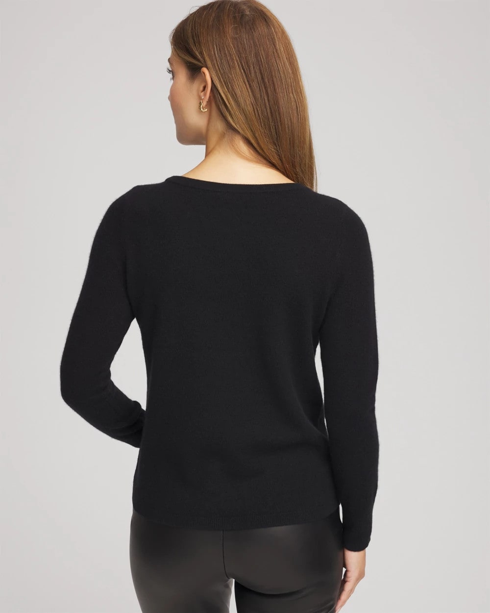 Embellished Cashmere Pullover Sweater - Chico's