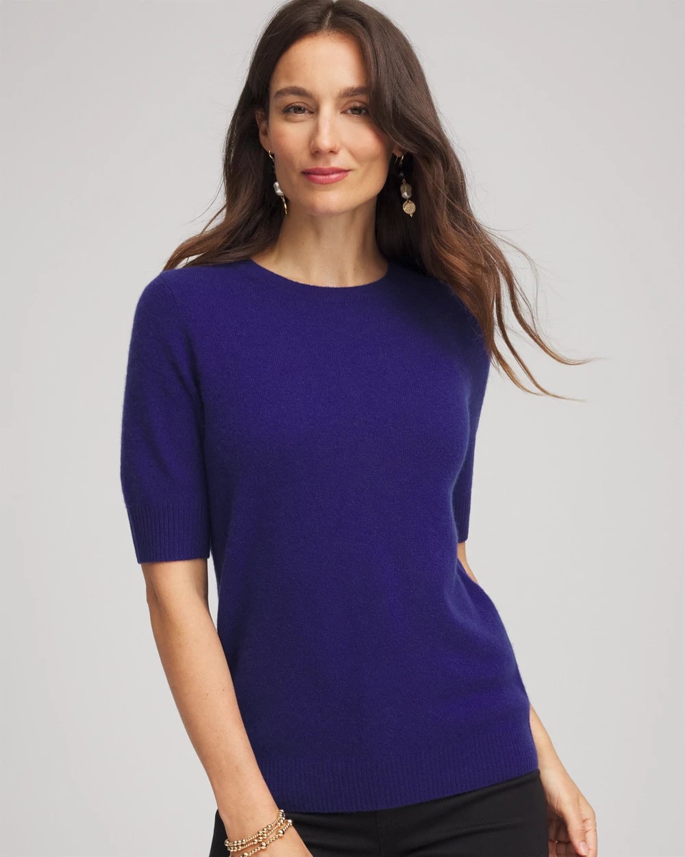 Crewneck Cashmere Pullover Sweater - Chico's