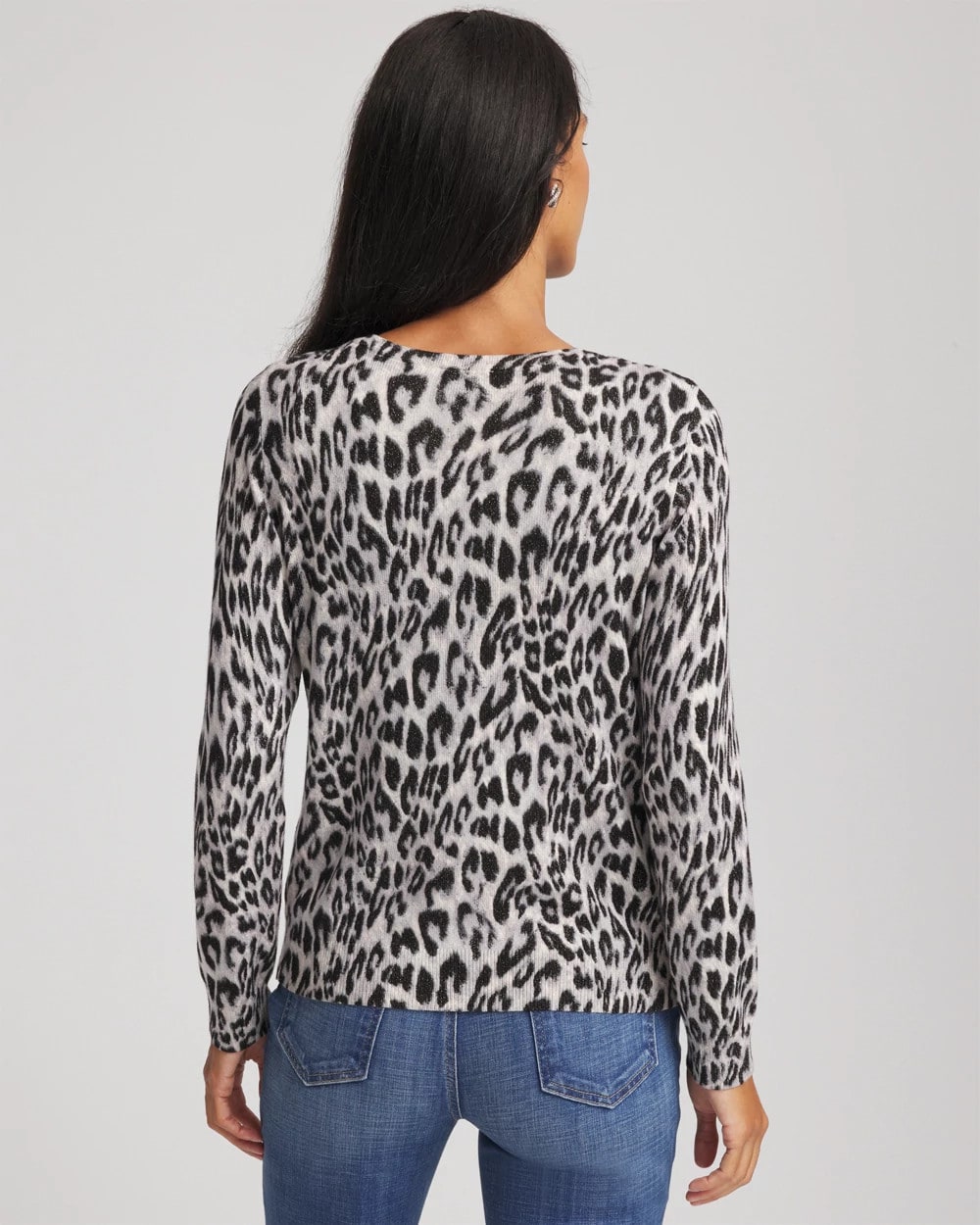 Animal Crewneck Cardigan - Chico's