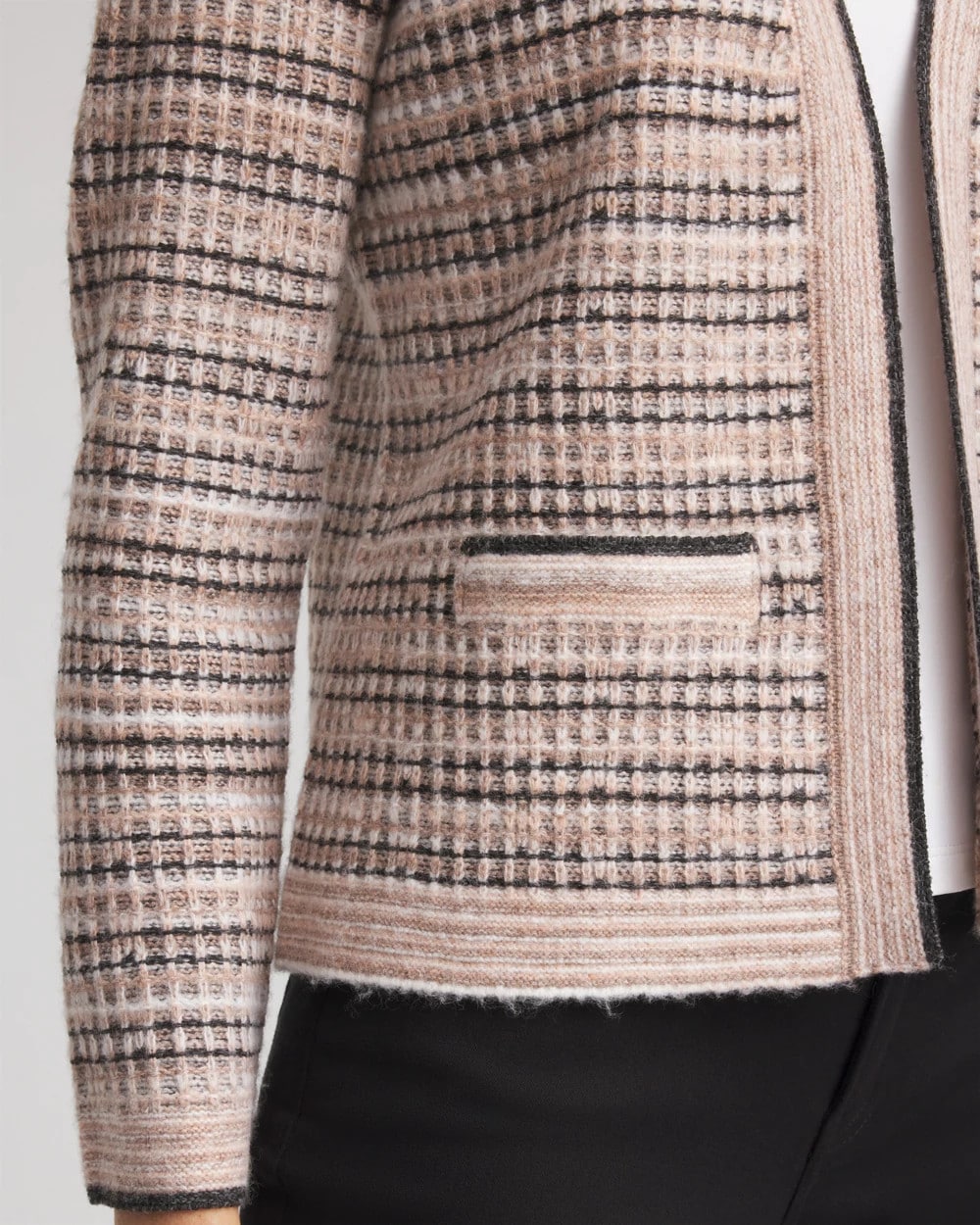Sunset Abstract Sweater Jacket - Chico's