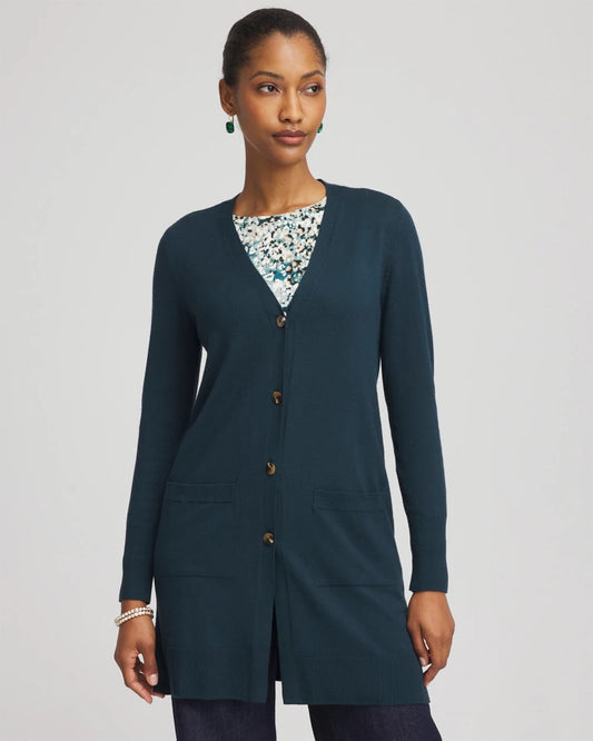 Ella Pocketed Cardigan Sweater - Chico's