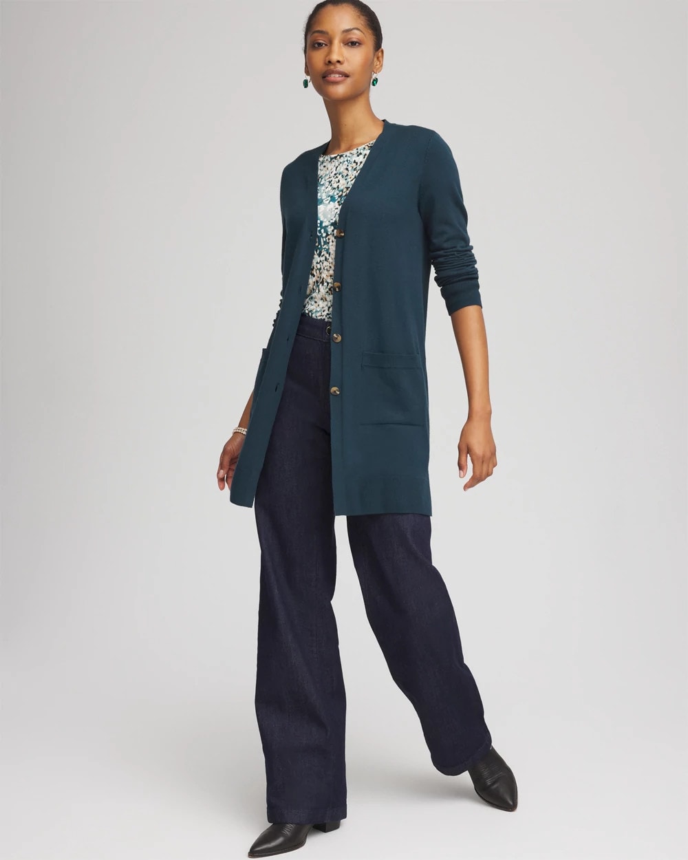 Ella Pocketed Cardigan Sweater - Chico's