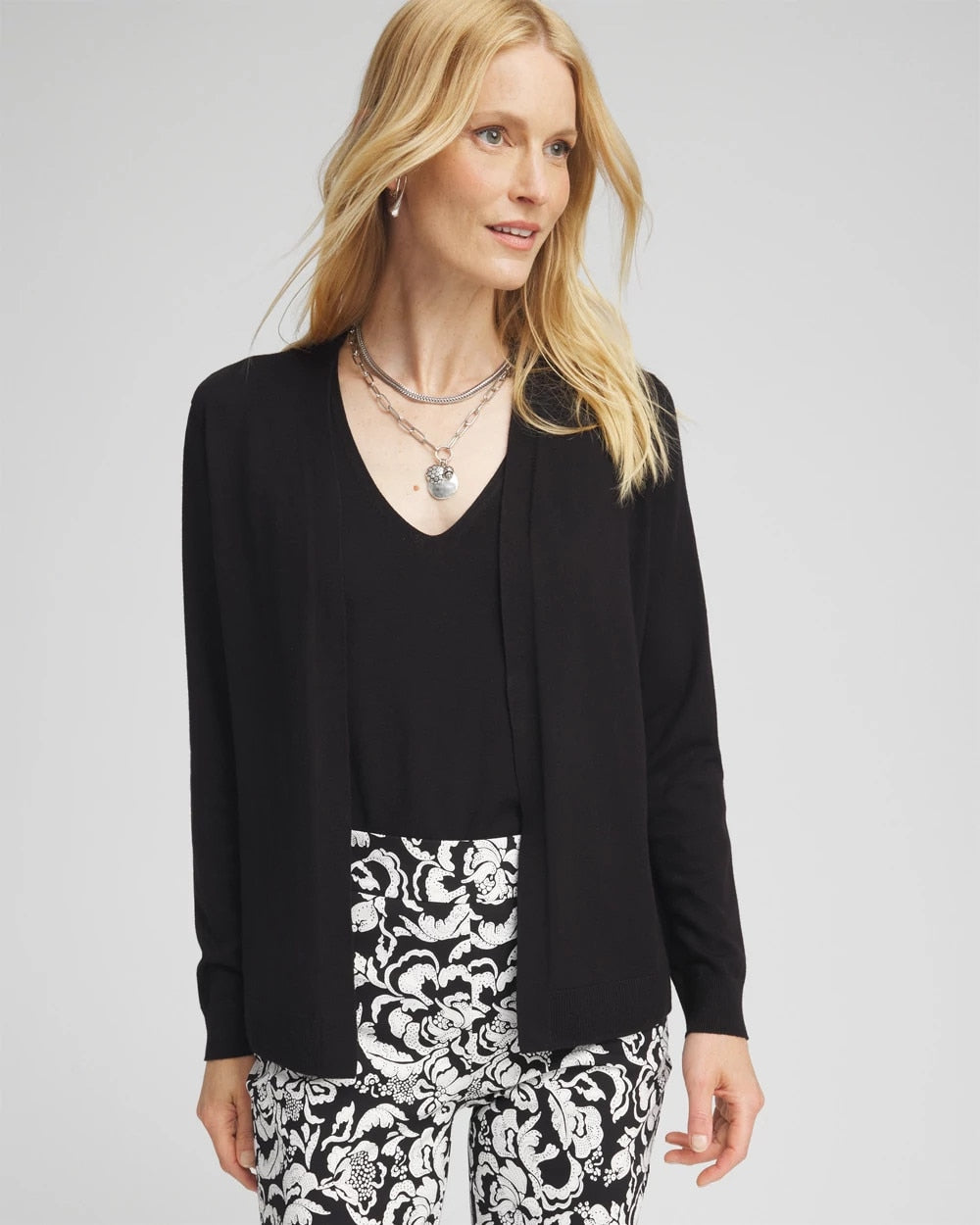 Ella Long-Sleeve Cardigan - Chico's