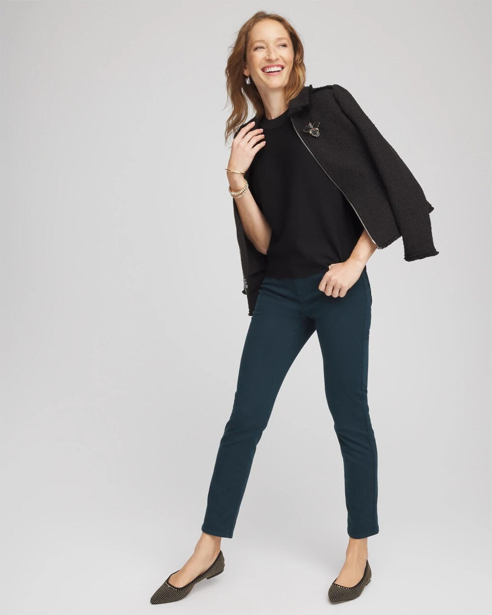Dolman Sleeve Crew Neck Pullover Sweater - Chico's