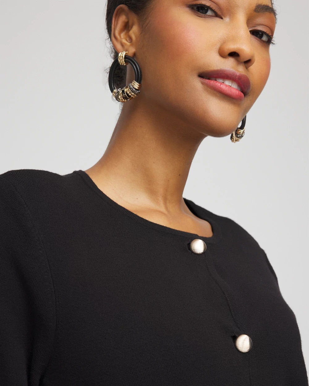 Button-Down Crewneck Coatigan - Chico's