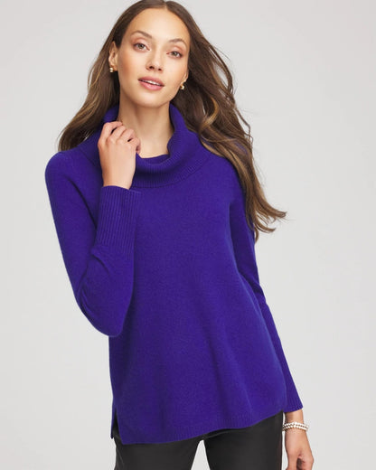 Cowlneck Cashmere Pullover Tunic - Chico's