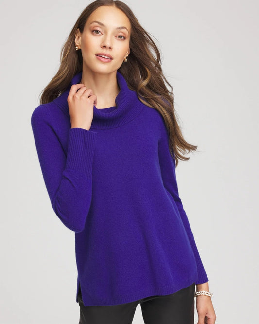 Cowlneck Cashmere Pullover Tunic - Chico's