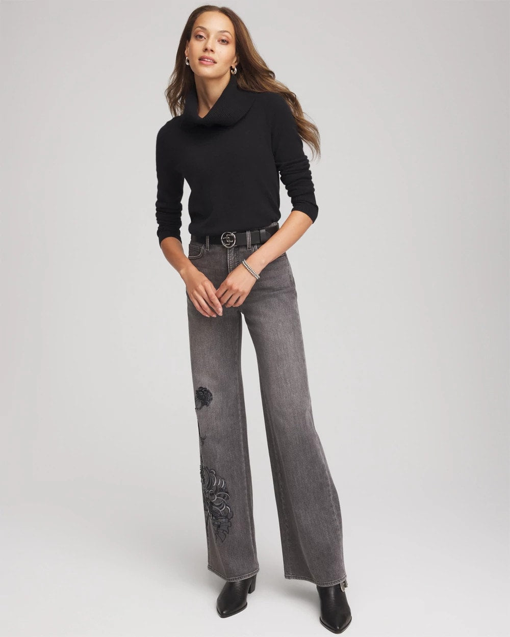 Cowlneck Cashmere Pullover Tunic - Chico's