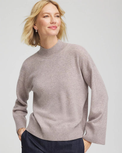 Cashmere Mockneck Sweater - Chico's