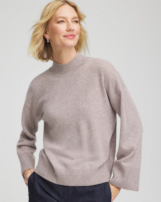 Cashmere Mockneck Sweater - Chico's