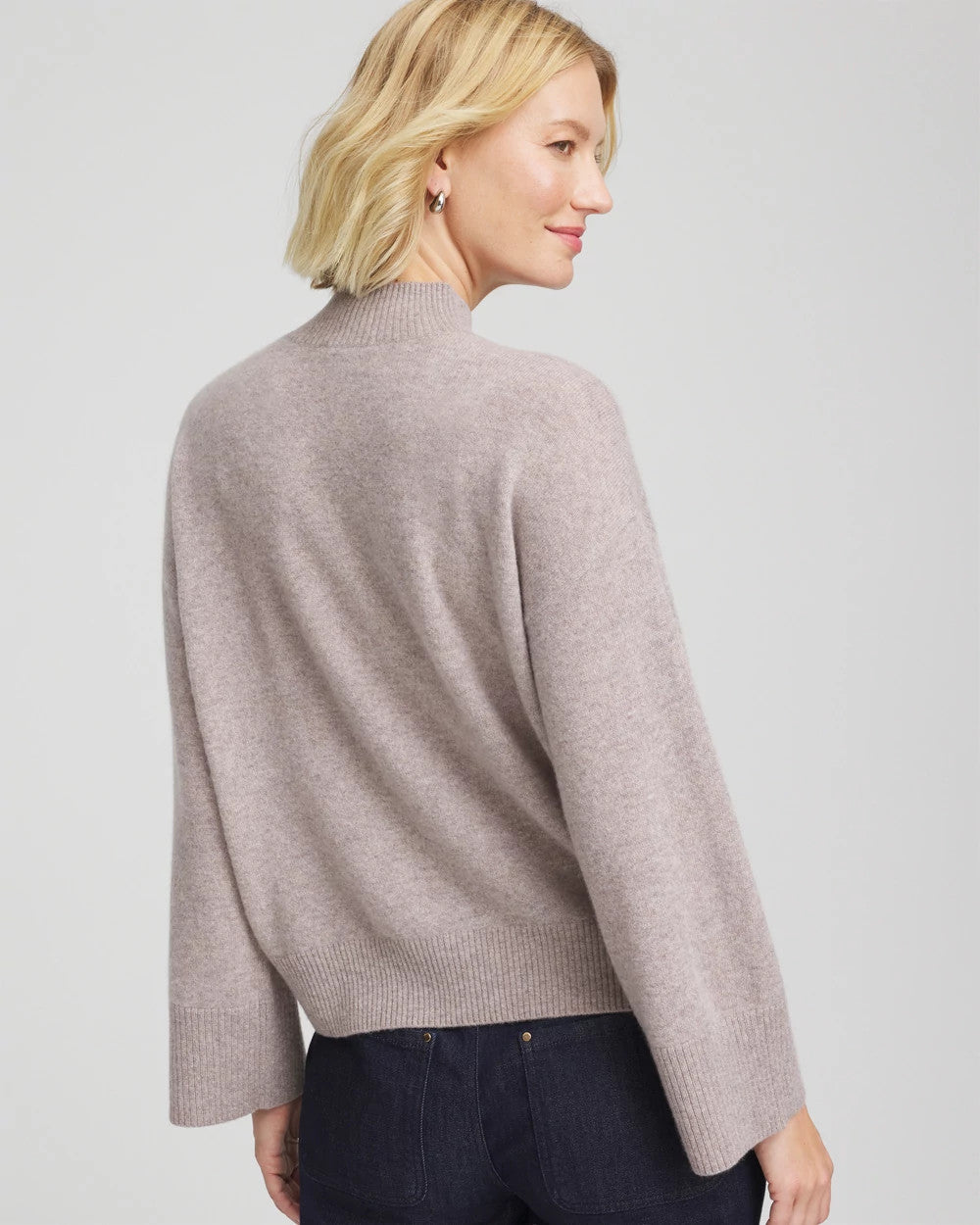 Cashmere Mockneck Sweater - Chico's