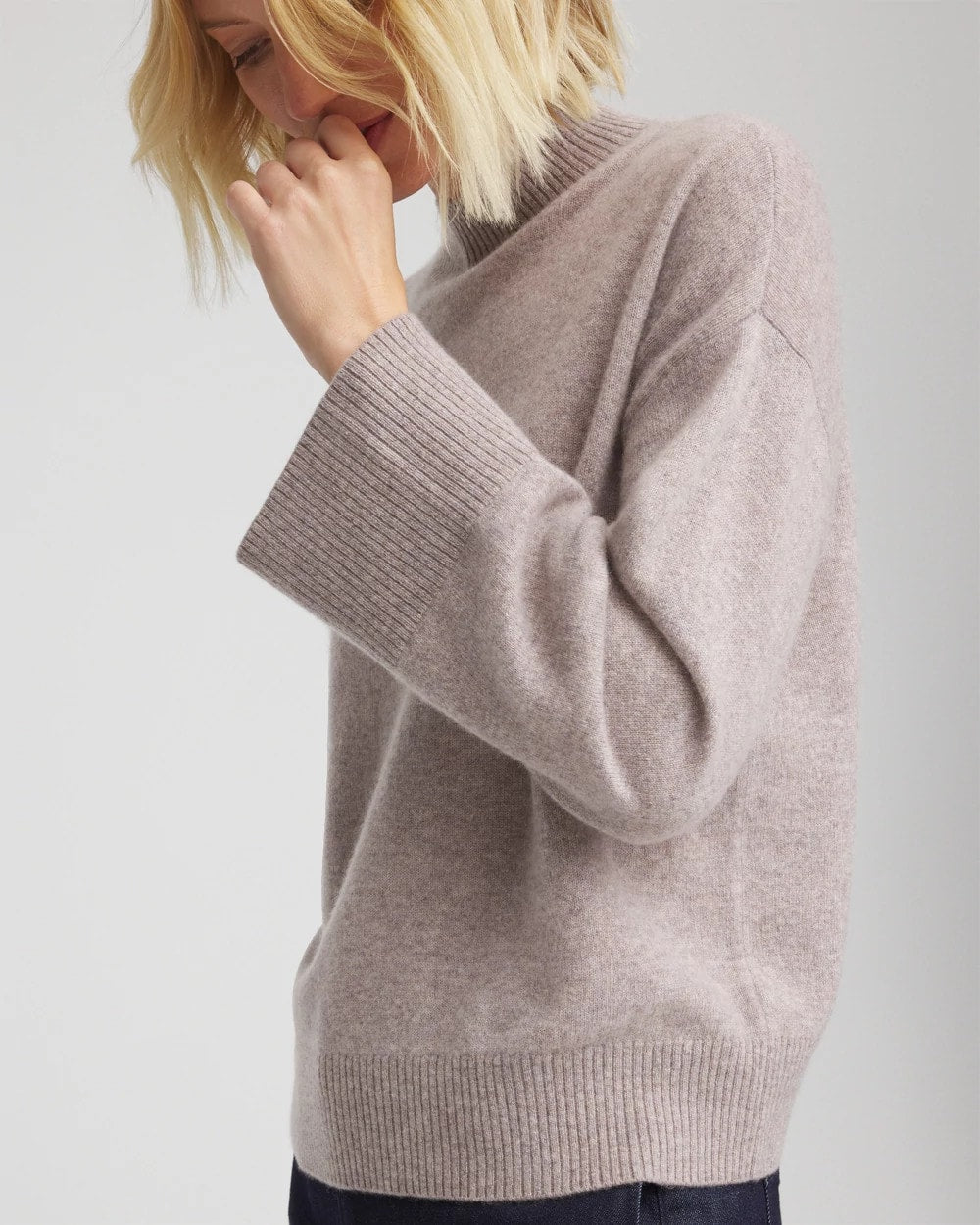 Cashmere Mockneck Sweater - Chico's
