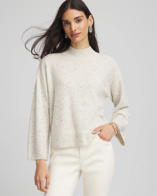 Cashmere Mockneck Sweater - Chico's