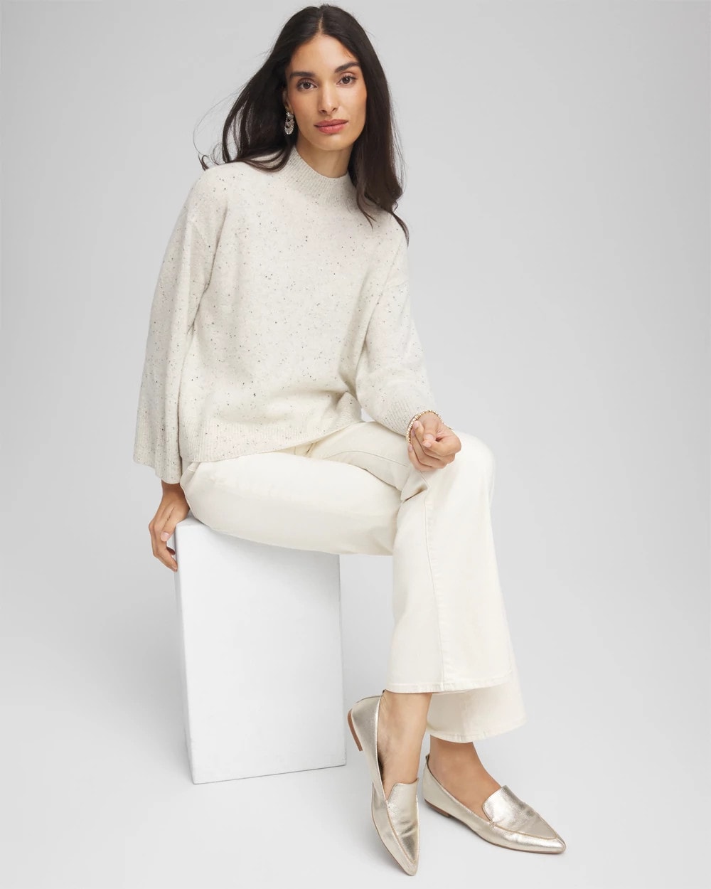 Cashmere Mockneck Sweater - Chico's