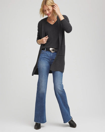Relaxed V-Neck Cashmere Sweater - Chico's