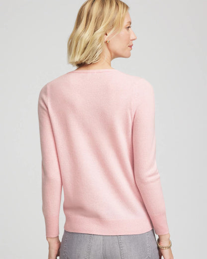 Relaxed V-Neck Cashmere Sweater - Chico's