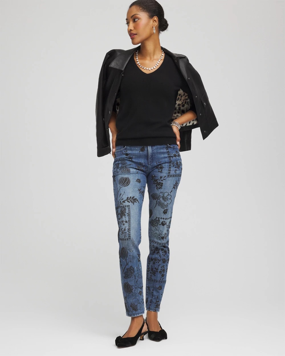 Relaxed V-Neck Cashmere Sweater - Chico's