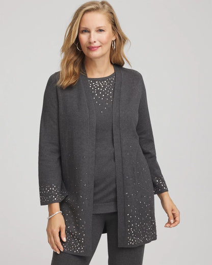 Travelers™ Rhinestone Cardigan - Chico's