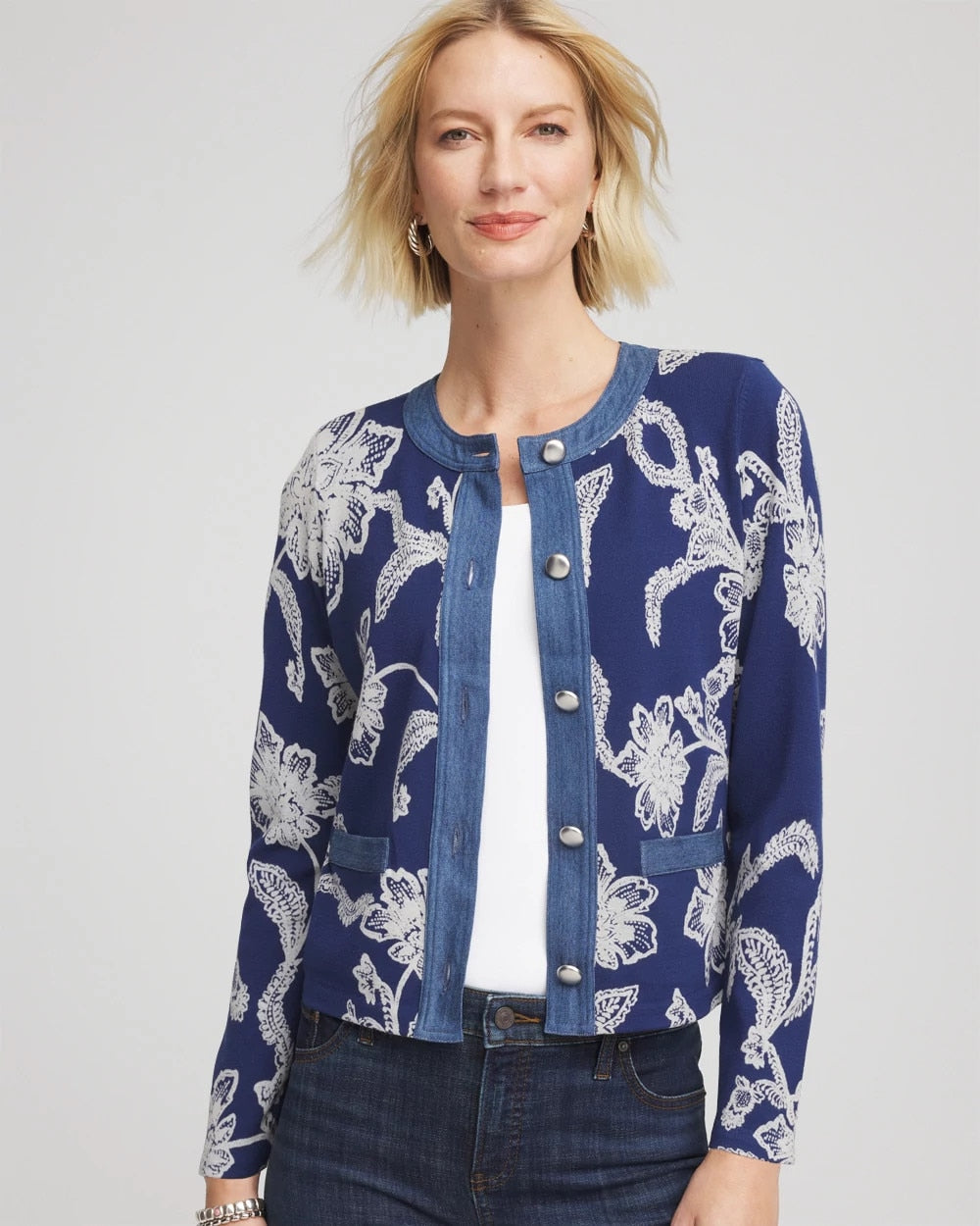 Floral Lady Jacket - Chico's