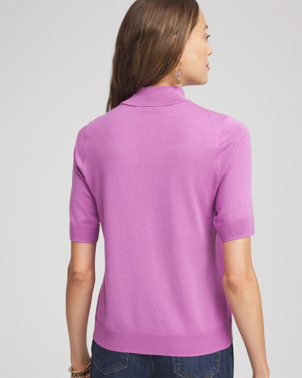 Ella Elbow Sleeve Mockneck Sweater - Chico's