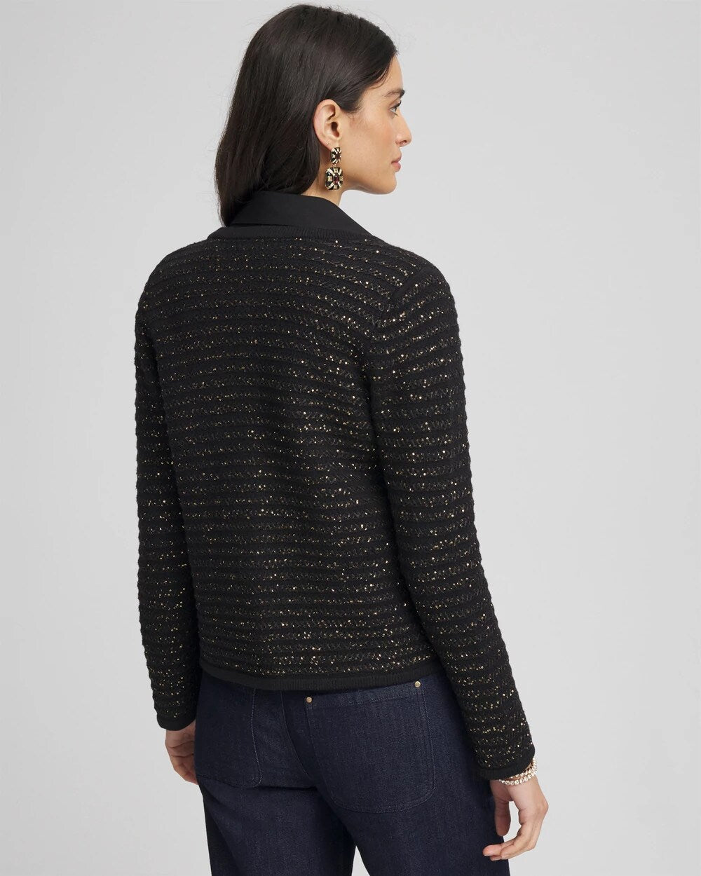 Shine Cropped Cardigan - Chico's
