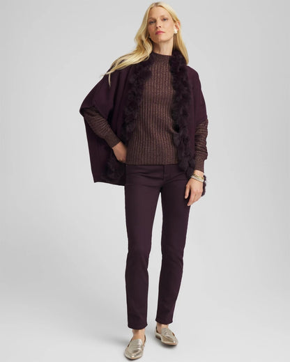 Metallic Ribbed Pullover - Chico's