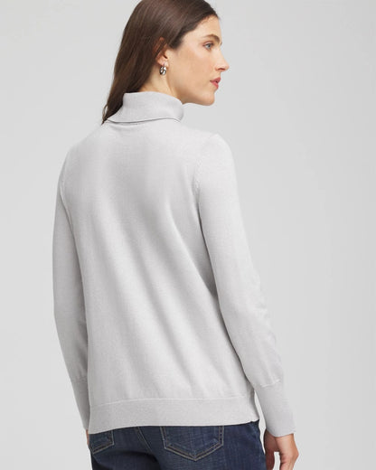 Metallic Turtleneck Pullover Sweaters - Chico's