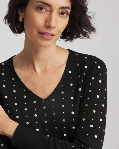 Ella Embellished Pullover Sweater - Chico's