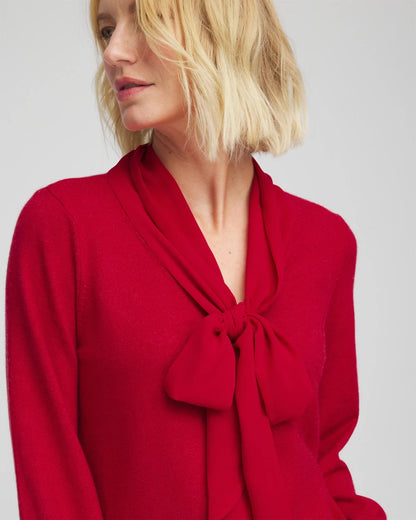 Bow-Detailed Sweater - Chico's