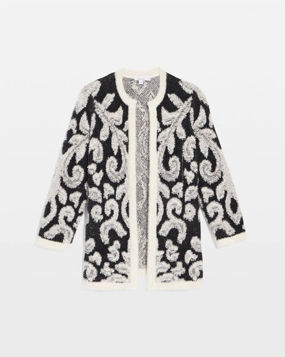 Abstract Fuzzy Cardigan - Chico's