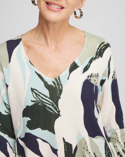 Ella La Fleur Pullover Sweater - Chico's