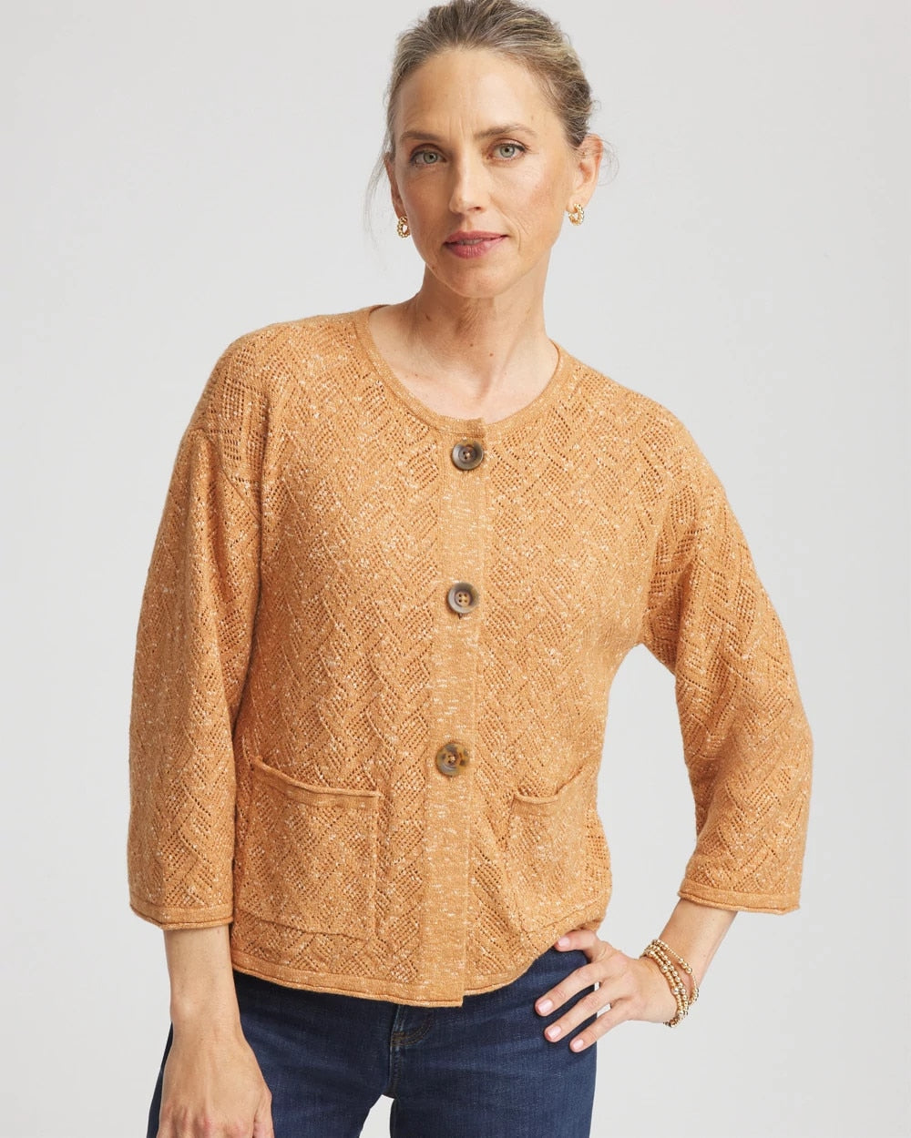 Tweed Cropped Sweater - Chico's