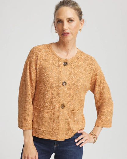 Tweed Cropped Sweater - Chico's