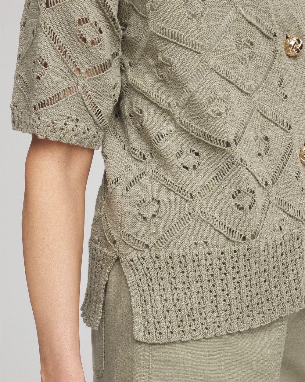 Short Button-down Cardigan - Chico's