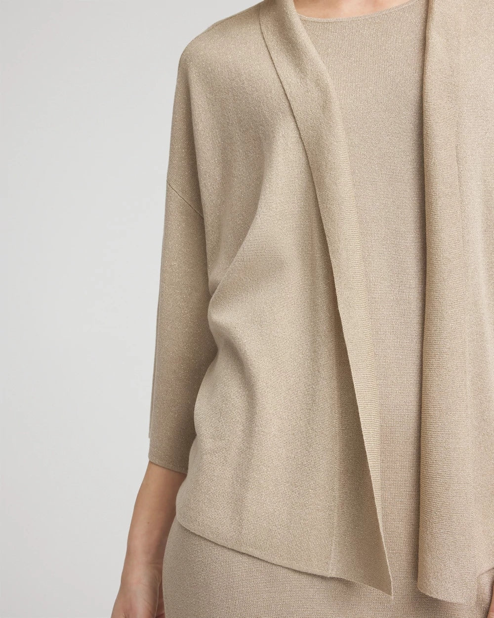 Travelers™ Collection Metallic Knit Cardigan - Chico's