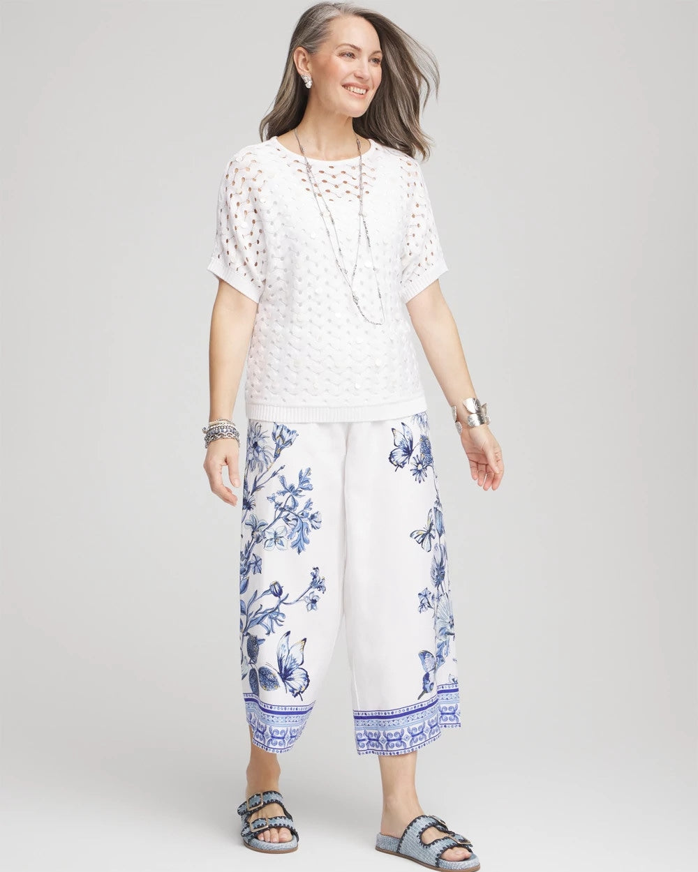 Dolman Pointelle Sweater - Chico's