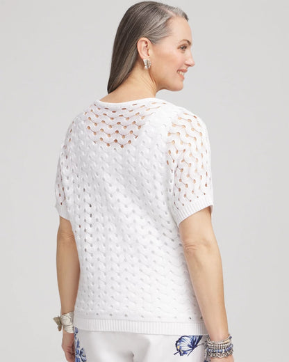 Dolman Pointelle Sweater - Chico's