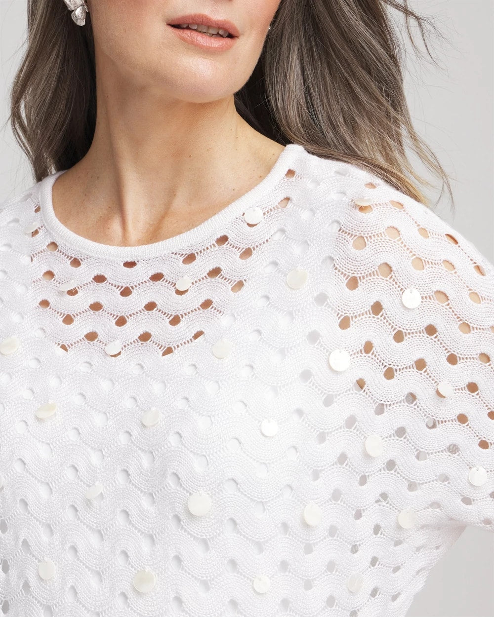 Dolman Pointelle Sweater - Chico's