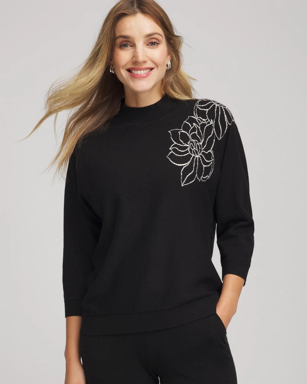 Zenergy® Luxe Intarsia Sweater - Chico's