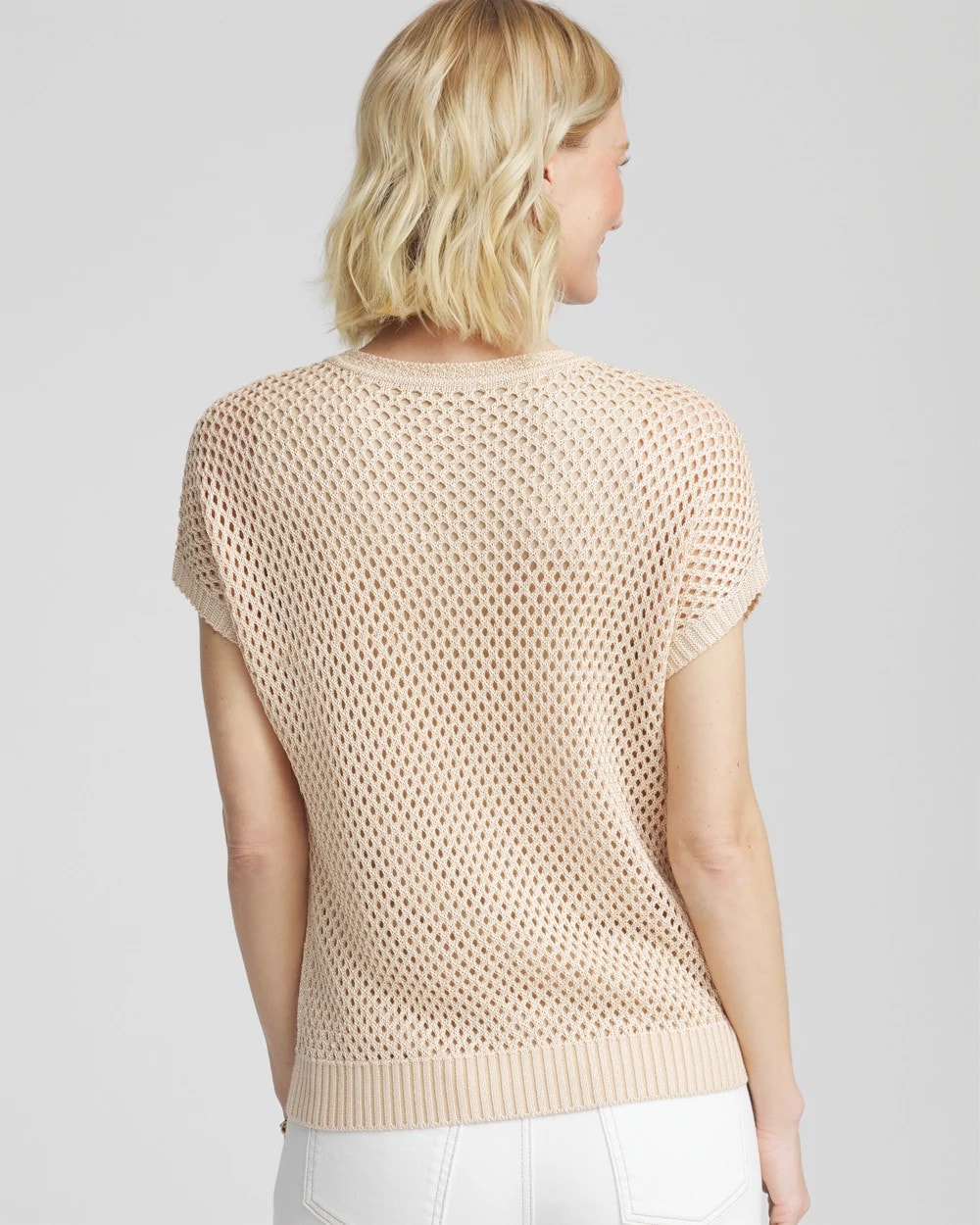 Embroidered Pointelle Pull-Over - Chico's
