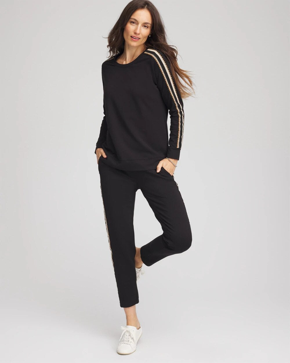Zenergy® Lattice-Trim Pullover Top - Chico's