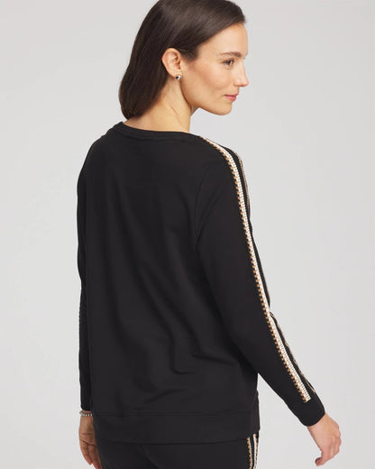 Zenergy® Lattice-Trim Pullover Top - Chico's