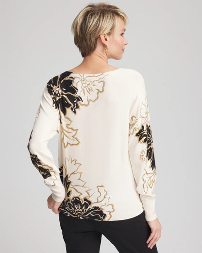 Ella Dolman Artisanal Pullover Sweater - Chico's