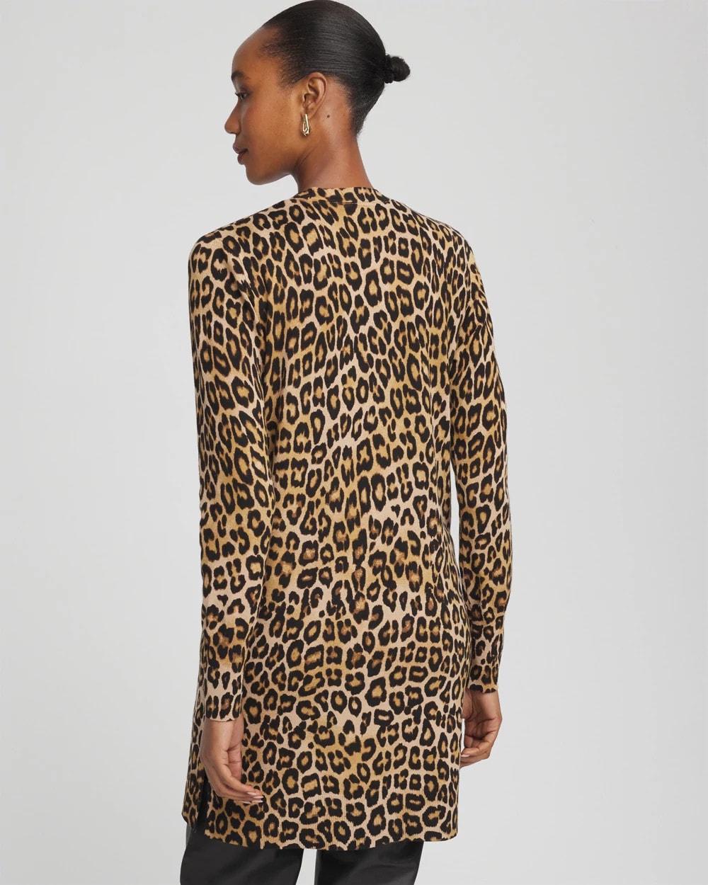 Ella Animal-Print Cardigan Sweater - Chico's